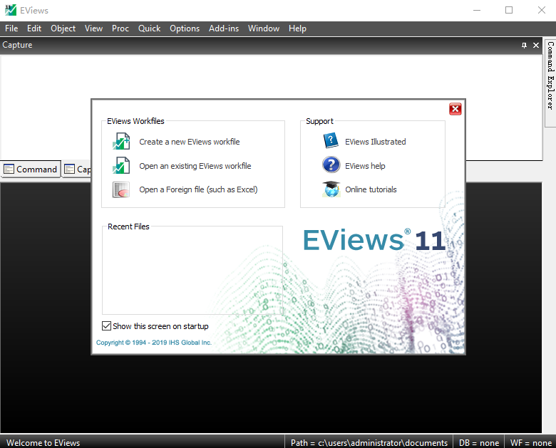 EViews 11.0数据统计软件破解版安装包下载和图文安装教程