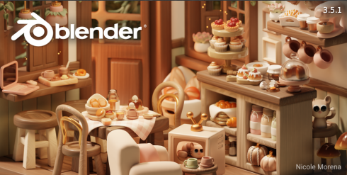 Blender 3.5三维图形图像软件安装包免费下载安装教程免安装版